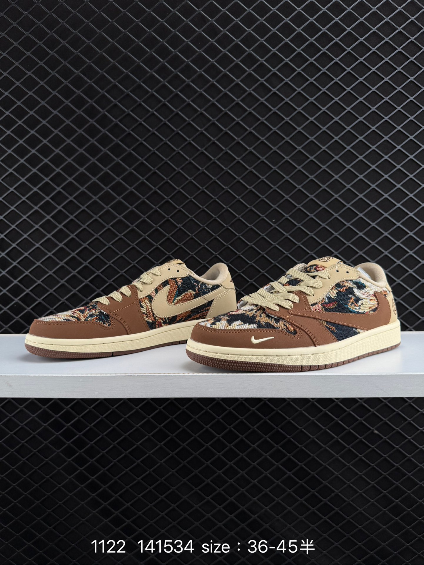 Travis Scott x Air Jordan 1 ” Reverse Mocha “